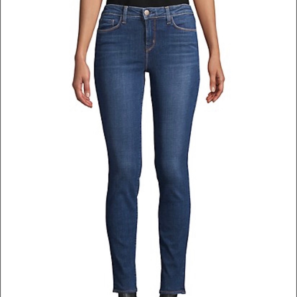 L’agence Brigitte skinny mid rise jeans